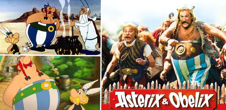 asterix a obelix kvíz test rozprávka