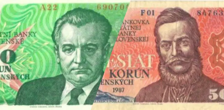 československé bankovky kvíz test